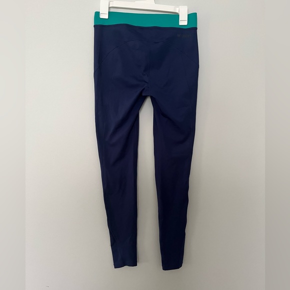Ivy Park Two‎ Tone Blue Teal Leggings Size Medium - Picture 3 of 6